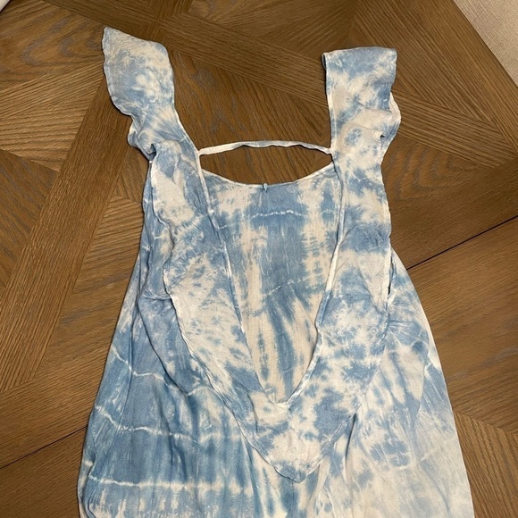 Nwt Raviya Tie Dye Open Back Sleeveless Maxi Dress - Picture 5 of 9